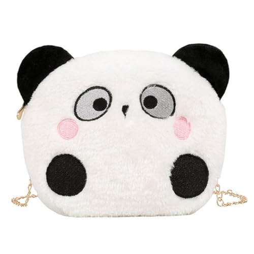 Beaupretty 1 Stück Kreative Umhängetasche mit Süßem Panda Design Schultertasche für Damen für Reisen Partys Shopping von Beaupretty