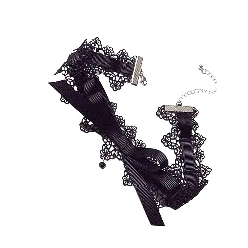 Beaupretty 1 Stück Mädchen Choker mit Zartem Schleifen Lace Halsband Modisches und Hautfreundliches Design für Alltag und Besondere Anlässe Beaupretty 1 Stück Mädchen Choker mit Zartem Schleifen Lace Halsband Modisches und Hautfreundliches Design für Alltag und Besondere Anlässe von Beaupretty