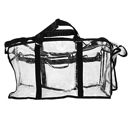 Beaupretty 1stk Reisetasche Transparente Umhängetasche Reise Durchsichtiger Kulturbeutel Transparente Tragetasche Kulturbeutel Für Damen Große Durchsichtige Tasche PVC Leicht Gepäck Reisen von Beaupretty