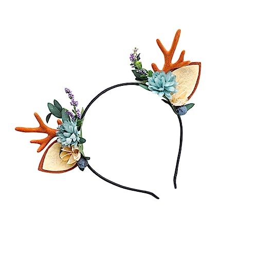 Beaupretty 1 Stück Weihnachtliches Rentier Geweih Haarband für Chic Antler Haarschmuck als Partyfoto Requisite für Mädchen Leicht und Komfortabel für Festliche Anlässe von Beaupretty