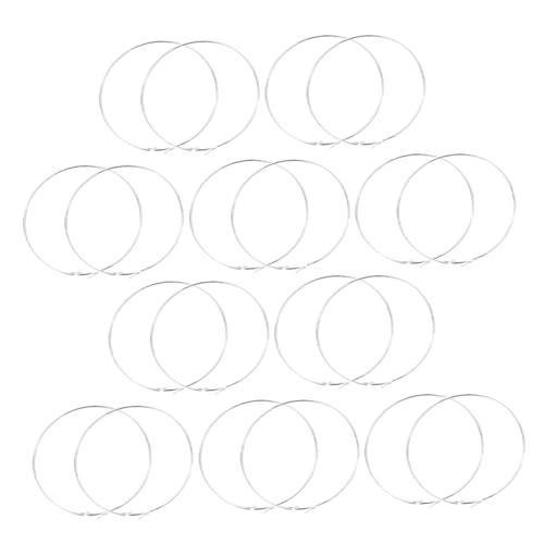 Beaupretty 10paar Runde Creolen Aus Groß Leicht Für Damen Lässige Outfits Urlaub Hochzeit Schmuck Ohrringkreis von Beaupretty