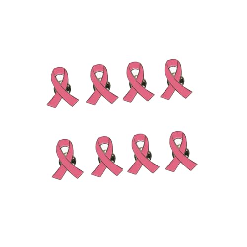 Beaupretty 10 Stück Damen Broschen Rosa Schleifen Anstecknadeln Metall Badge für Kleidung Schmuck Hochzeit Party von Beaupretty