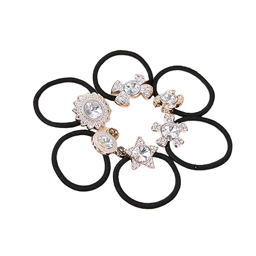 Beaupretty 10st Strass Kopfschmuck Krawatte Haarring Strass Mädchen Frau von Beaupretty