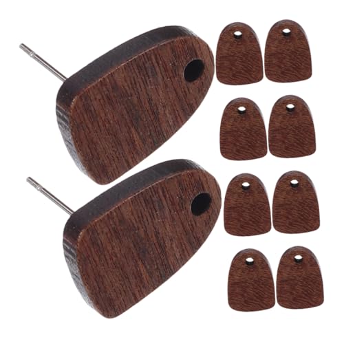 Beaupretty 10 Stück Holz Ohrstecker Handgefertigte Holz Ohrnägel Schmuck Bastelbedarf für Ohrringe Leicht Verschiedene Anlässe Beaupretty 10 Stück Holz Ohrstecker Handgefertigte Holz Ohrnägel Schmuck Bastelbedarf für Ohrringe Leicht Verschiedene Anlässe von Beaupretty