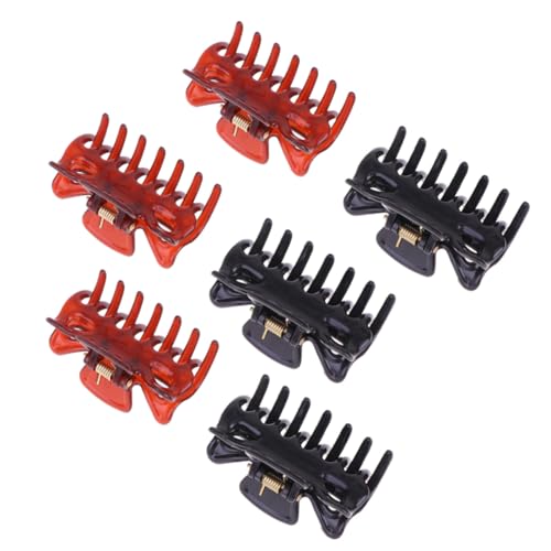 Beaupretty 10 Stück Langlebige Haarspangen aus Schwarzem und Braunem PP Material Einfache Ponytail Clips mit Starkem Modische Haarklammern für Frauen und Mädchen für Alltag und Festtage von Beaupretty