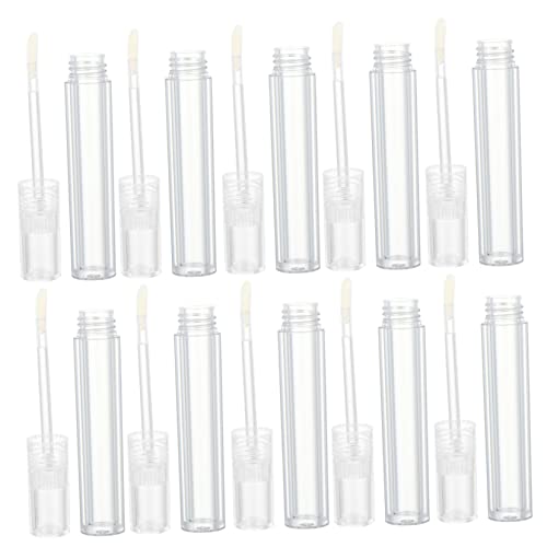 Beaupretty 10 Stück Leere Lip Gloss Röhrchen Nachfüllbare Klare Behälter für DIY Lippenpflege für Makeup Profis und Anfänger Praktisch und Leicht zu Tragen von Beaupretty