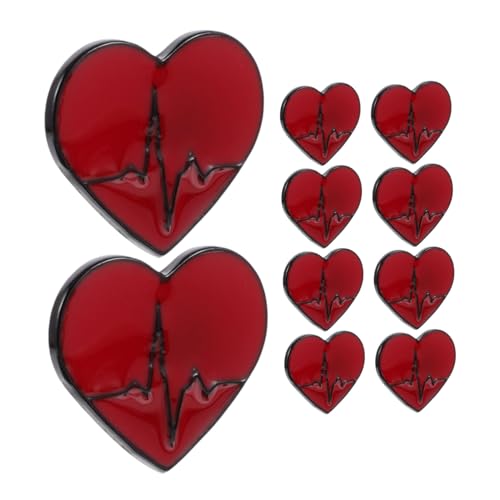 Beaupretty 10 Stück Liebes Brosche Valentinstag Brosche Pflege Valentinstag-brosche Stifte Herz Emaille Krankenschwester Broschennadel in Herzform Doktor-stift Geformt Zinklegierung Rot Beaupretty 10 Stück Liebes Brosche Valentinstag Brosche Pflege Valentinstag-brosche Stifte Herz Emaille Krankenschwester Broschennadel in Herzform Doktor-stift Geformt Zinklegierung Rot von Beaupretty