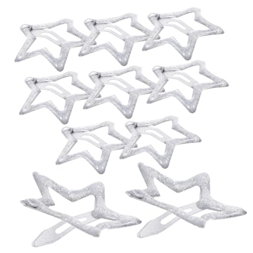 Beaupretty 10 Stück Teiliges Kleine Stern Haarspangen aus Metall Haarschmuck für Mädchen Jahre Haarclips für Hochzeiten Partys und Alltag von Beaupretty