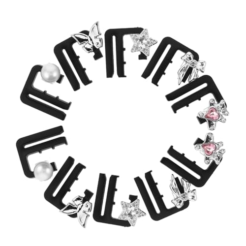 Beaupretty 10 Stück Verstellbare Bunddehner Clips Jeans Knopfverlängerung Abnehmbare Taillenverkleinerer für Hosen Röcke Einfache Anbringung Rutschfester Halt Vielseitig Einsetzbar von Beaupretty