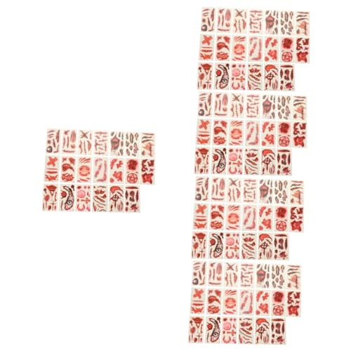 Beaupretty 100 Blatt Narbenaufkleber Aufkleber mit gefälschten Narben Make-up- halloween Scar stickers gefälschte Wundabziehbilder Gesicht temporäre Tattoos Wassertransferpapier Beaupretty 100 Blatt Narbenaufkleber Aufkleber mit gefälschten Narben Make-up- halloween Scar stickers gefälschte Wundabziehbilder Gesicht temporäre Tattoos Wassertransferpapier von Beaupretty