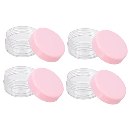 Beaupretty 100 Stück Kartons Creme-Box Kleine Cremedose 5g Sahnetiegel Leere Klare Gläser Kleines Reisecremetiegel Cremetiegel Verpackung Leere Lotionsdosen Reisen Plastik Mini Verpackungsbox von Beaupretty