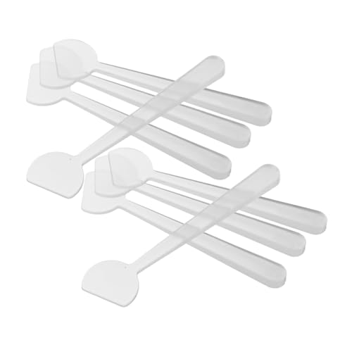 Beaupretty 100 Stück Sahnelöffel Make-up-rührlöffel Maskenspatel Kleiner Spachtel Für Make-up Gesichtslöffel Gesichtsmaske Löffel Spachtel Für Die Hautpflege Pp Transparent von Beaupretty