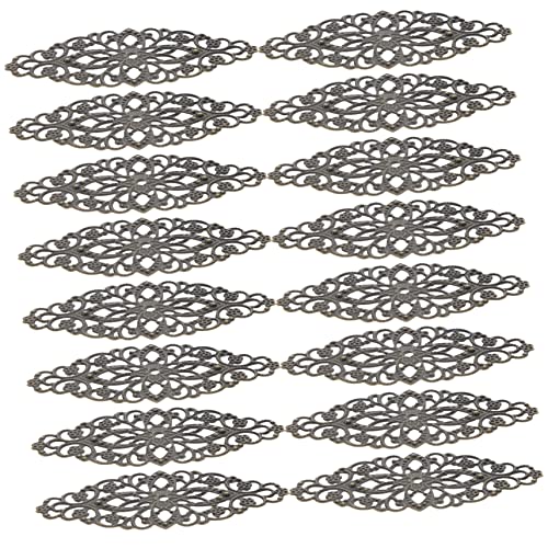 Beaupretty 100 Stück Teiliges Schmuckanhänger aus Langlebigem Mittelgroße Charms für DIY Armband und Halskettenherstellung Bronzefarbene Charms für Kreative Schmuckgestaltung von Beaupretty