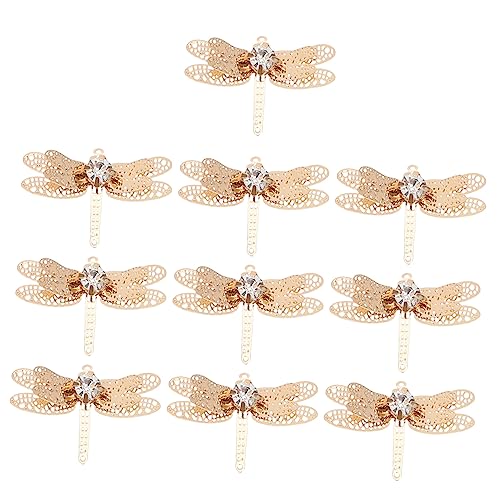 Beaupretty 10stücke Funkelnde Haar-accessoires Haarnadel Bastelanhänger Diy Charms Für Kopfschmuck Handgemachtes Bastelbedarf Dekor Für Mädchen von Beaupretty