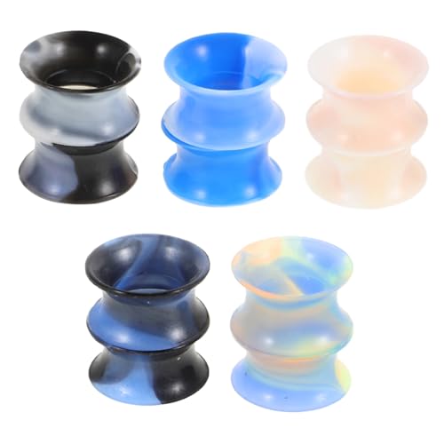 Beaupretty 10stücke Silikon-ohrstöpsel Flexibler Ohrtunnel Expander Plugs Ohrschmuck Für Frauen Und Männer Mit Verschiedenen Farben Geeignet Für Piercing Und Stretching von Beaupretty