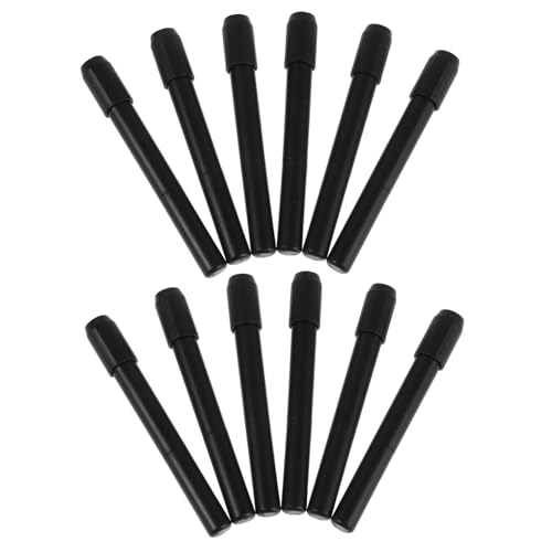 Beaupretty 12 Stück Augenbrauenstift Verlängerer mit Doppelkopf und Weichem Bürstchen Edelstahl Stifthalter für Präzises Styling Kompatibel Tragbares Make-up Werkzeug für Anfänger und Profis von Beaupretty