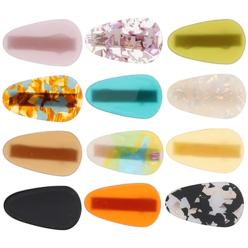 Beaupretty 12 Stück Entebilly Jacket Set Modische Haarspangen Für Damen Haarnadel Für Den Kopf Haarspangen Für Frauen Styling-haarspangen Neuheit Haarspangen Acetat von Beaupretty