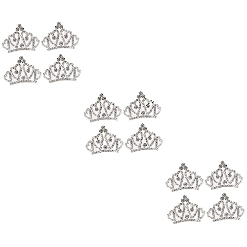 Beaupretty 12 Stk Kronenkamm Tiara-kamm Aus Kristall Mini-tiara-kronen Prinzessin Tiara Kamm Haarkamm Aus Kristall Strasskamm Kleine Tiara Kleiner Kamm Kind Strasssteine Mädchen Kleiner Klipp von Beaupretty