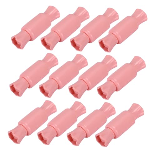 Beaupretty 12 Stück Leere Lip Gloss Tuben aus Langlebigem Material Tragbare Lippenbalsam Behälter in Rosa für DIY Lipgloss Lip Oil Lippenpflege Kompakt für Reisen und Geschenke von Beaupretty