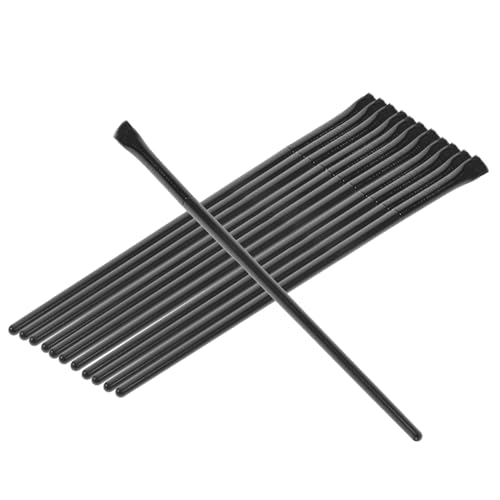 Beaupretty 12 Stück Teiliges Augen make up pinselset mit Abgewinkeltem Eyeliner Augenbrauenpinsel Langlebig Handlich für Präzises Auftragen Wiederverwendbar Perfektes für Make up liebhaber von Beaupretty