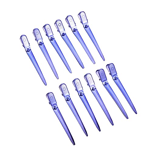 Beaupretty 12 Stück Teiliges Haarklammer aus Robustem Langlebige Friseurklemmen für Haarstyling Haarfärbung Waschen und Haarschnitt Praktische Partitionierungsklammern für Damen und Herren von Beaupretty