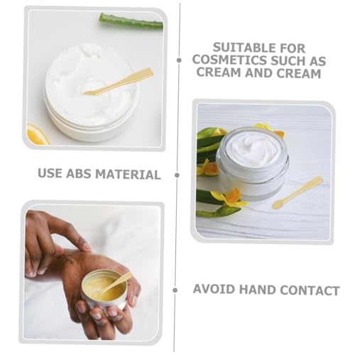 Beaupretty 12 Stück Teiliges Makeup Spatel aus Kompakte Kosmetik Löffel für Gleichmäßiges Auftragen von Creme und Lotion Robuste Handliche Beauty Scoops für Unterwegs und Tägliche Pflege von Beaupretty