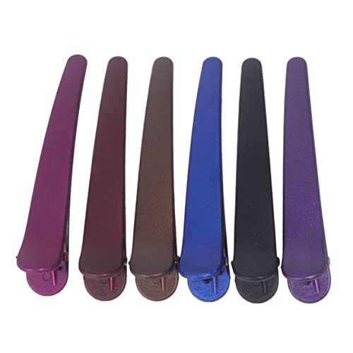 Beaupretty 12 Stück Teiliges Matte Entenschnabel Haarspangen aus Kunststoff Große Alligator Clips für Damen Friseurbedarf Vielseitig Langlebig und Rutschfest für Salon Styling und von Beaupretty