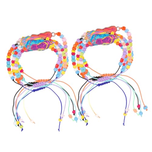 Beaupretty 12 Stück Teiliges Verstellbares Armband mit Dekorativen Flip Flops und Öltropfen für Damen und Herren Strandarmband mit Hochwertiger Verarbeitung für Hawaii Partys von Beaupretty