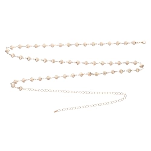 Beaupretty 12 Stück Teiliges Verstellbares Shell Waist Chain für Damen Stilvolle Metal Body Chains mit Sicherem Verschluss Stilvolle Taillenschmuck für Party Strand und Alltag von Beaupretty