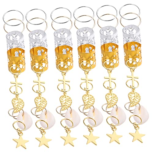 Beaupretty 140 Stück Teiliges Haarschmuck Set für Dreadlocks und Zöpfe Vielseitige Haarperlen und Schmuck für Braids Geeignet für Hochzeit Party und Alltag Stilvolle DIY Frisuren für Mädchen von Beaupretty