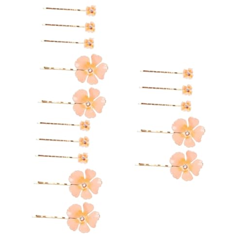 Beaupretty 15 Stk Braut Haarspange Haarnadel Mit Strass Blumenhaarnadeln Für Hochzeitsfrisuren Haarklemme Blumenhaarnadeln Für Frauen Rose Bobby Fräulein Stift Zinklegierung Metall von Beaupretty