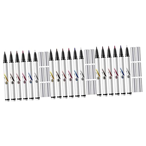 Beaupretty 18 Stk Eyelinerstifte Stift Eyeliner-stift Für Frauen Bunter Eyeliner-stift Matter Flüssiger Eyeliner Ultrafeiner Eyeliner Mit Filzspitze Super Fein Einstellen Fräulein Abs von Beaupretty