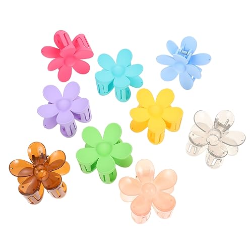 Beaupretty Clips 18 Stück Große Klammern Für Mädchen Gänseblümchen Groß Matt Zum Auffangen Von Blumen Zubehör Slip Farbig Mehrfarbig Klammer Französischer Stift Kunststoffform Kiefer von Beaupretty