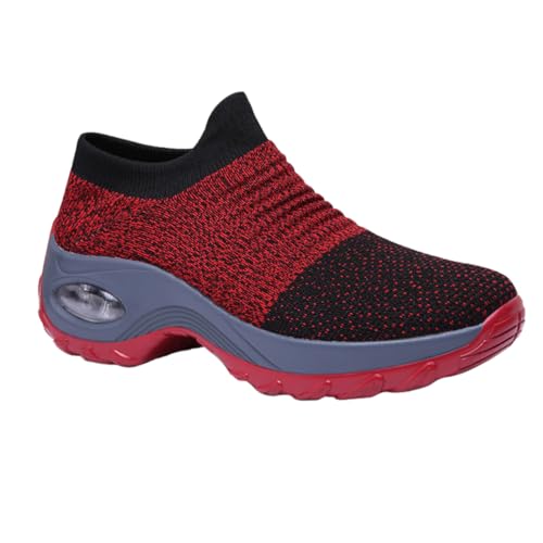 Beaupretty 1Paar Damen Sportschuhe mit Dicken Sohlen Atmungsaktive Luftkissenschuhe rutschfeste Freizeitschuhe für Sport und Training Bequeme Slip Sneakers Modisches Design Hohe Beaupretty 1Paar Damen Sportschuhe mit Dicken Sohlen Atmungsaktive Luftkissenschuhe rutschfeste Freizeitschuhe für Sport und Training Bequeme Slip Sneakers Modisches Design Hohe von Beaupretty