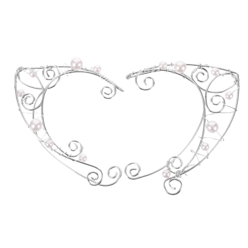 Beaupretty Ohrmanschetten Mit Perlen Ohrringe Für Teenager-mädchen Stilvolle Ohrschmuck-accessoires Für Verschiedene Anlässe Hypoallergen Und Langlebig von Beaupretty