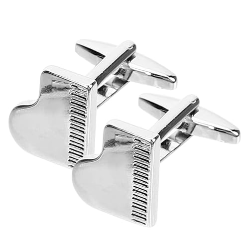 Beaupretty 1Paar Herren Manschettenknöpfe im Klavierdesign Kreatives Kleidungszubehör für Hemden für Hochzeiten und Formelle Anlässe Elegantes Accessoire mit Hochpolierter Beaupretty 1Paar Herren Manschettenknöpfe im Klavierdesign Kreatives Kleidungszubehör für Hemden für Hochzeiten und Formelle Anlässe Elegantes Accessoire mit Hochpolierter von Beaupretty