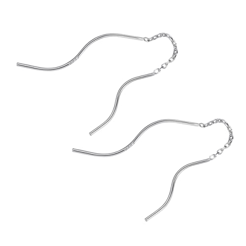 Beaupretty Sterling Silber Ohrringe Mit Quasten Ohrstecker Für Frauen Und Mädchen Schmuck Für Alltag Und Feiertage von Beaupretty