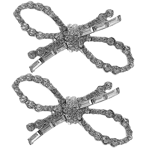 Beaupretty 1Paar Schuhschmuck Schuhclip mit Schleife für Hochzeit Prom und Bankett Dekorative Schuhschnallen Passend für Verschiedene Schuhstile von Beaupretty