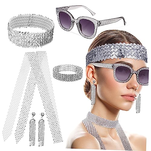 Beaupretty 1Satz Disco Accessoires für Junggesellinnenabschiede Teiliges Jahre Zubehör Eleganter Kopfschmuck für Damen für Partys und Besondere Anlässe von Beaupretty