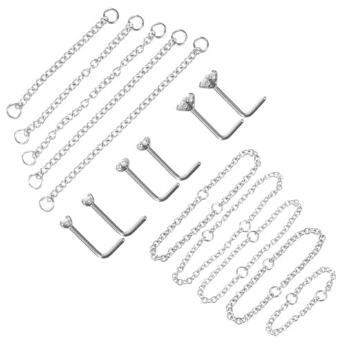 Beaupretty Metall Nasenring Für Damen Nasenpiercing-ring Nasenpiercing-schmuck Metall-nasenring-stecker Nasenpiercing-ring-schmuck Körperpiercing- Körper Für Frauen von Beaupretty