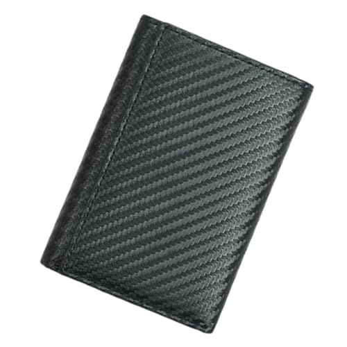 Beaupretty 1Stück Faltbare Geldbörse Carbonfaser für Männer Stilvolle Herrenbrieftasche mit RFID Geräumiges Kartenetui für Schule Freizeit Schwarze Beaupretty 1Stück Faltbare Geldbörse Carbonfaser für Männer Stilvolle Herrenbrieftasche mit RFID Geräumiges Kartenetui für Schule Freizeit Schwarze von Beaupretty