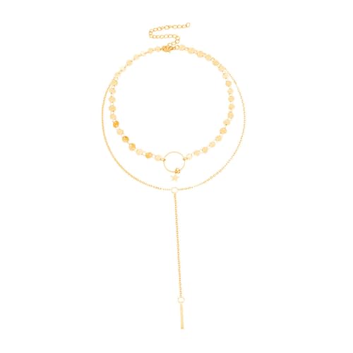 Beaupretty 1Stück Fashion Star Tassel Necklace Handgefertigte Quastenhalskette mit Beeindruckendem Anhänger für Damen für Partys und Alltagskleidung von Beaupretty
