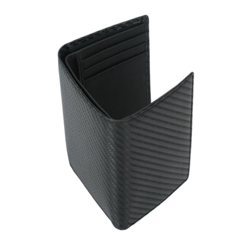 Beaupretty Großes Kollektion Wallet Für Männer Carbonfaser Geldbörse Mit Vielen Fächern Für Karten Bargeld Und Münzen Leicht Langlebig Für Unterwegs von Beaupretty