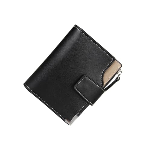 Beaupretty 1stück Leder Geldbörse Für Herren Retro Zipper Design Multifunktionale Klappbörse Für Karten Und Münzen Für Alltag Und Reisen von Beaupretty