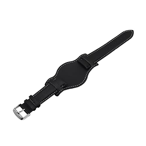 Beaupretty 1Stück Klassisches Lederarmband für Herren Metall Allergie Strapazierfähiges Ersatzgurt für Leicht Installierbar Elegantes Design von Beaupretty