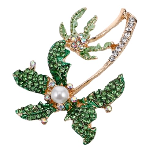 Beaupretty 1Stück Kokosnuss Brosche mit Glänzende Modebrosche Stilvolles Accessoire für Damen Perfektes für Besondere Anlässe für Hochzeiten Partys von Beaupretty