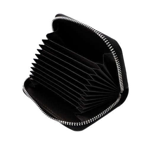 Beaupretty 1Stück Multifunktionale Lederwechselbörse für Karten Bargeld Praktische Brieftasche mit Mehreren Fächern für Herren Damen Tragbar Langlebig von Beaupretty