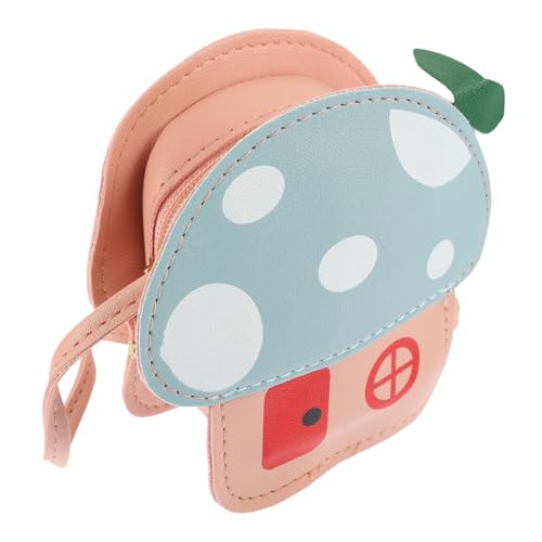 Beaupretty Junge Mädchen-münztasche Mit Cartoon-pilz-Motiv Pu-Material Umhängetasche Für Mädchen Zur Aufbewahrung Von Kleingeld Snacks Und Anderen Kleinigkeiten von Beaupretty