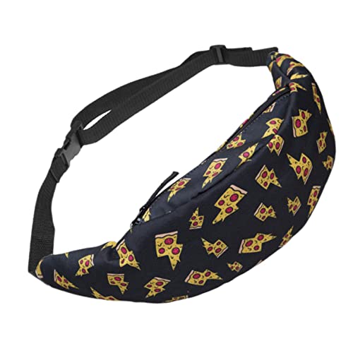 Beaupretty Hüfttasche Mit Pizzamuster Für Damen Brusttasche Und Umhängetasche Handytasche Und Lippenstift-aufbewahrungsbeutel Tragbar Und Langlebig von Beaupretty