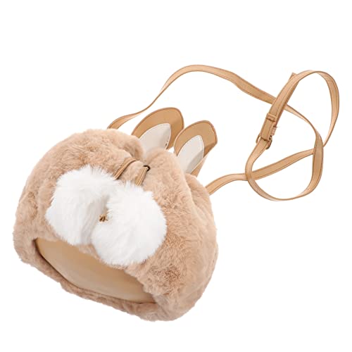 Beaupretty 1Stück Plüsch Umhängetasche im Kaninchen Design Kawaii Bucket Bag für Damen Mittelgroße Tasche für Alltag Reisen Struktur Moderates Fassungsvermögen Beaupretty 1Stück Plüsch Umhängetasche im Kaninchen Design Kawaii Bucket Bag für Damen Mittelgroße Tasche für Alltag Reisen Struktur Moderates Fassungsvermögen von Beaupretty